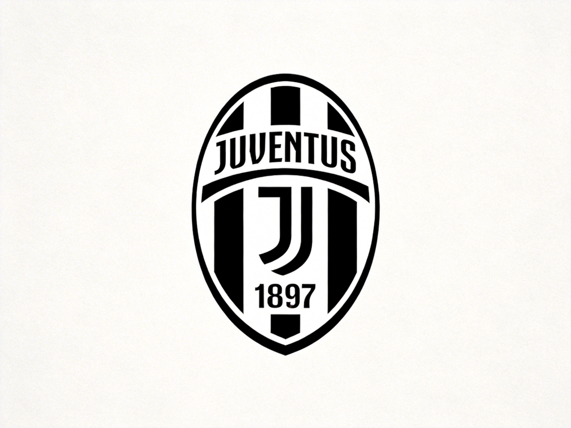 尤文图斯足球俱乐部黑白间条队徽